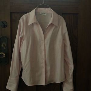 Pink Calvin Klein blouse